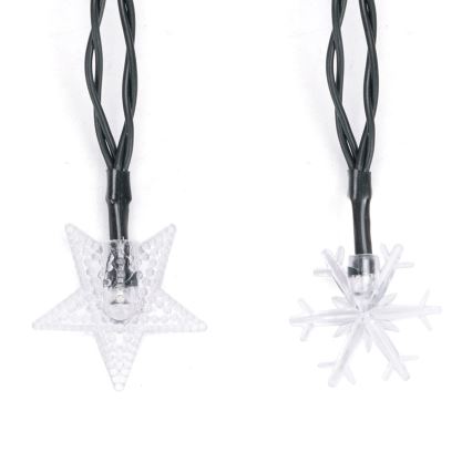 Aigostar - LED Solar Kerstketting 50xLED/8 Functies 12m 800mAh IP65 warm wit