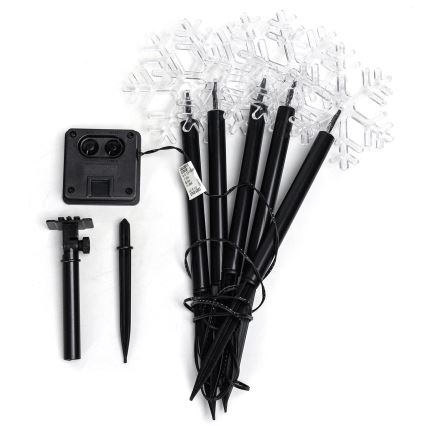 Aigostar - LED Solar Kerstmis lamp LED/0,054W/1,2V 1m IP65 koud wit