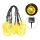 Aigostar - LED Solar ketting 10xLED/3,8m IP44 600 mAh warm wit