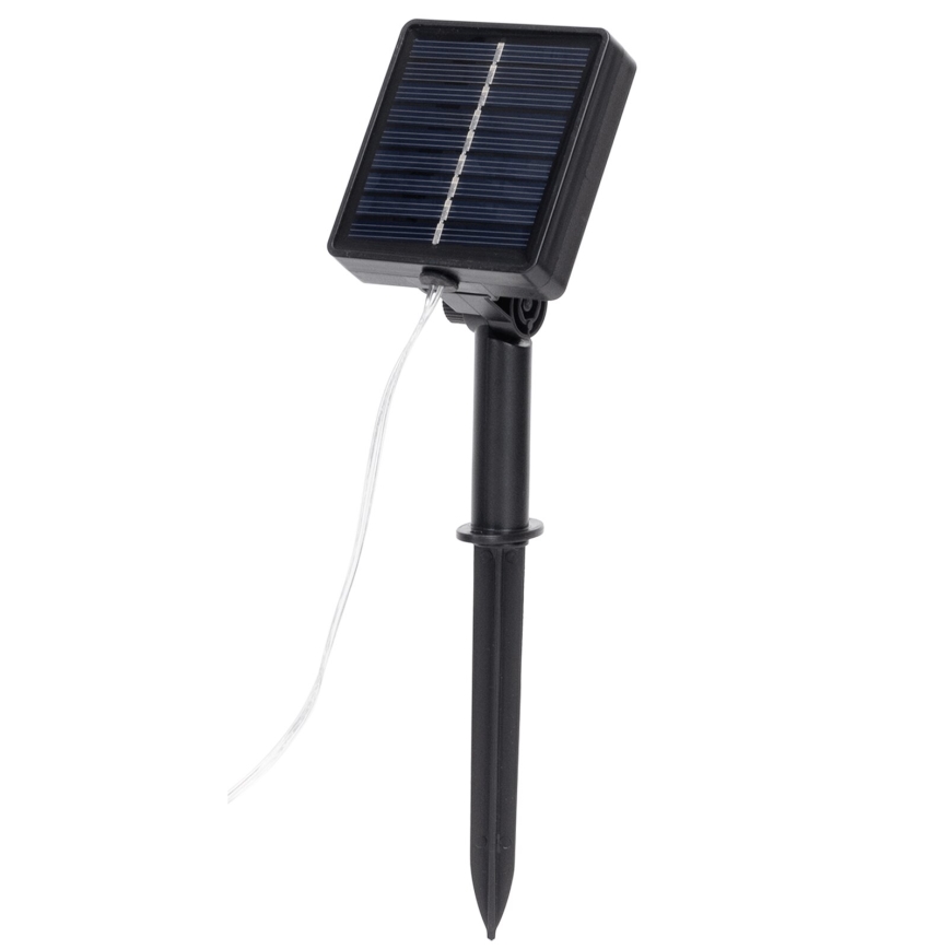Aigostar - LED Solar ketting 70xLED/4x1m IP65 warm wit olijf