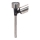 Aigostar - LED Solar lamp LED/0,006W/1,2V 37,5cm mat chroom 40 mAh 6500K IP44