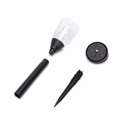 Aigostar - LED Solar lamp LED/0,006W/1,2V 40mAh 6500K IP44 34,5 cm ster