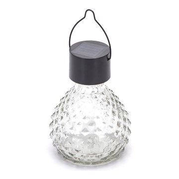 Aigostar - LED Solar lamp LED/0,006W/1,2V zwart 2700K IP44