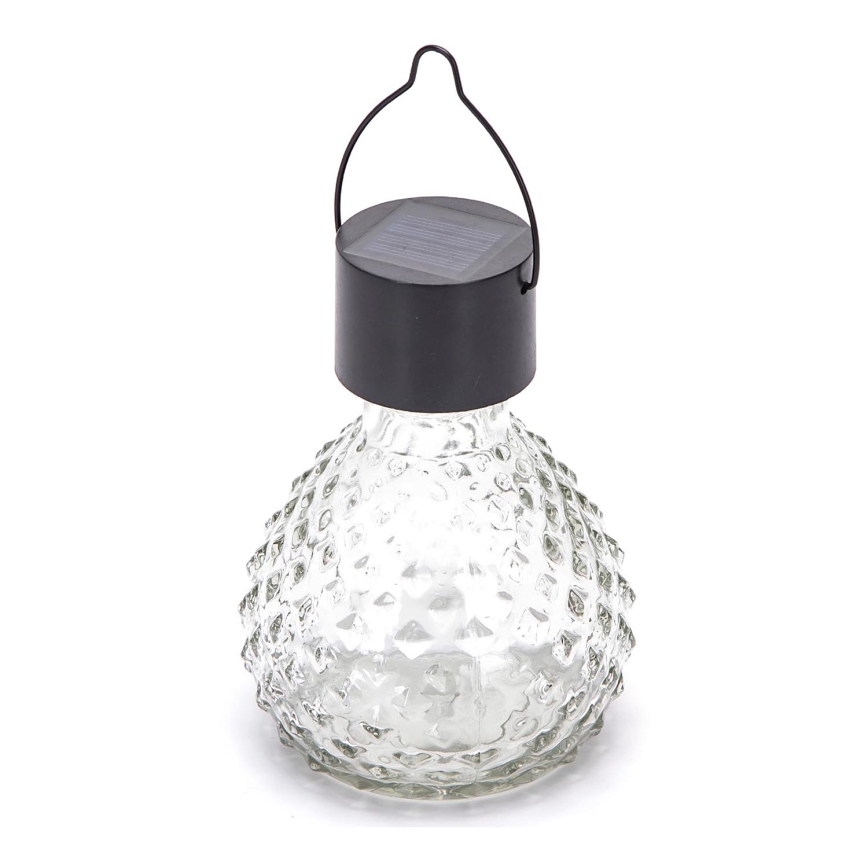 Aigostar - LED Solar lamp LED/0,006W/1,2V zwart 2700K IP44