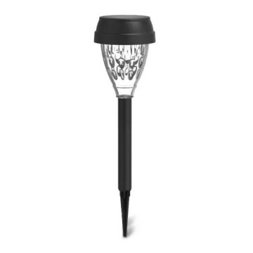 Aigostar - LED Solar lamp LED/0,06W/2V 33,5 cm 6500K IP44 zwart