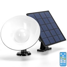Aigostar - LED Solar wandlamp LED/3,2V 3000K/4000K/6500K IP65 + afstandsbediening