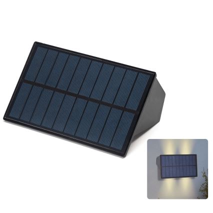Aigostar - LED Solar wandlamp LED/4W/5,5V 2700K IP44