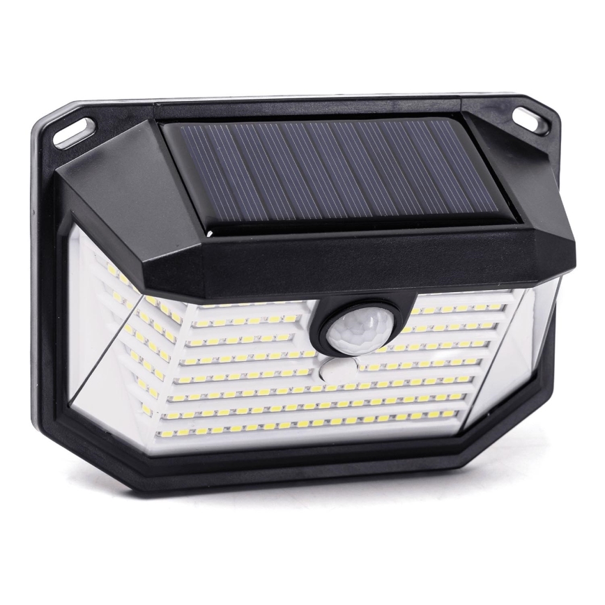 Aigostar - LED Solar wandlamp met sensor LED/0,8W/5,5V 1200 mAh 6500K IP65