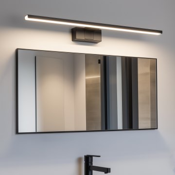 Aigostar - LED-spiegelverlichting voor de badkamer LED/12W/230V 4000K 60 cm IP44 zwart