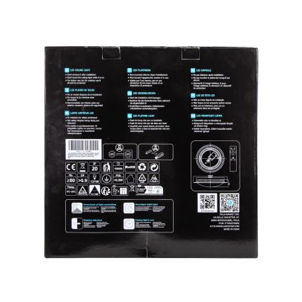 Aigostar - Dimbaar LED Plafond Lamp 30W/230V 2700–6500K Ø 42.9 cm chroom + Remote Control