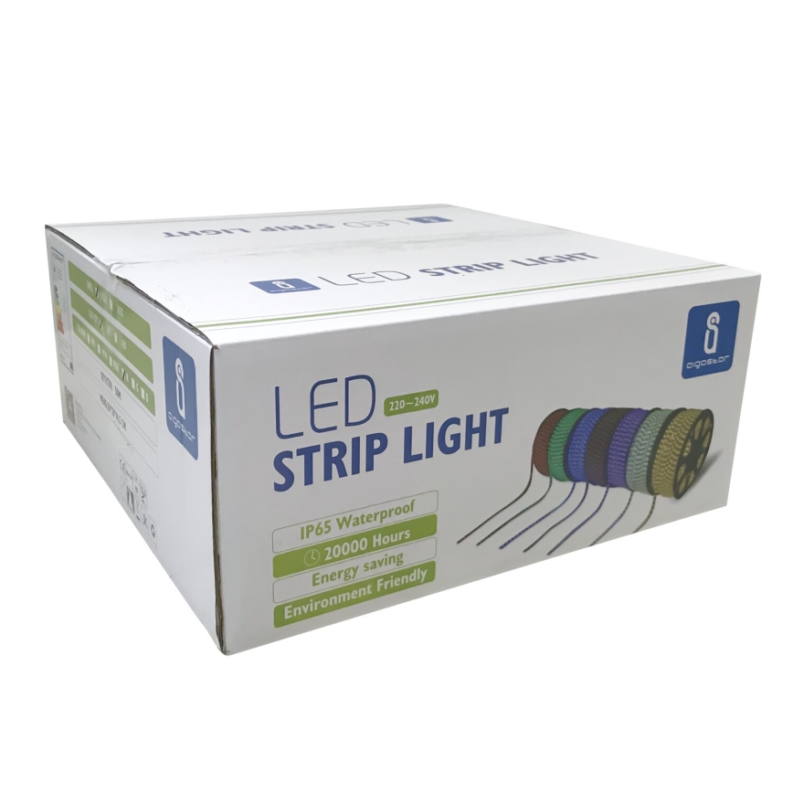 Aigostar - LED Strip 50m LED/300W/230V IP65 rood