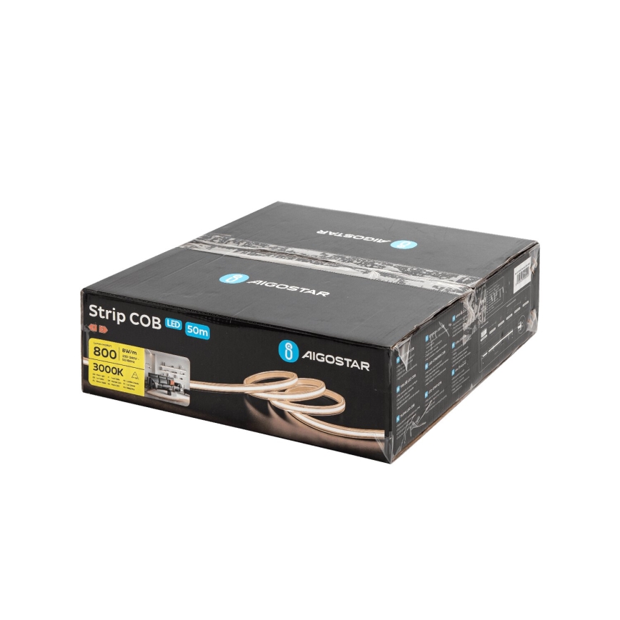Aigostar - LED Strip 50m LED/320W/230V 3000K IP65