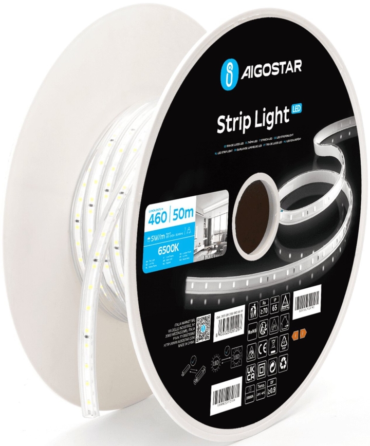 Aigostar - LED Strip LED/250W/230V 50m 6500K IP65