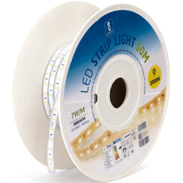 Aigostar - LED Strip LED/350W/230V 50m 3000K IP65