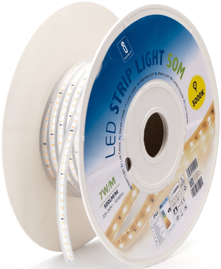 Aigostar - LED Strip LED/350W/230V 50m 3000K IP65