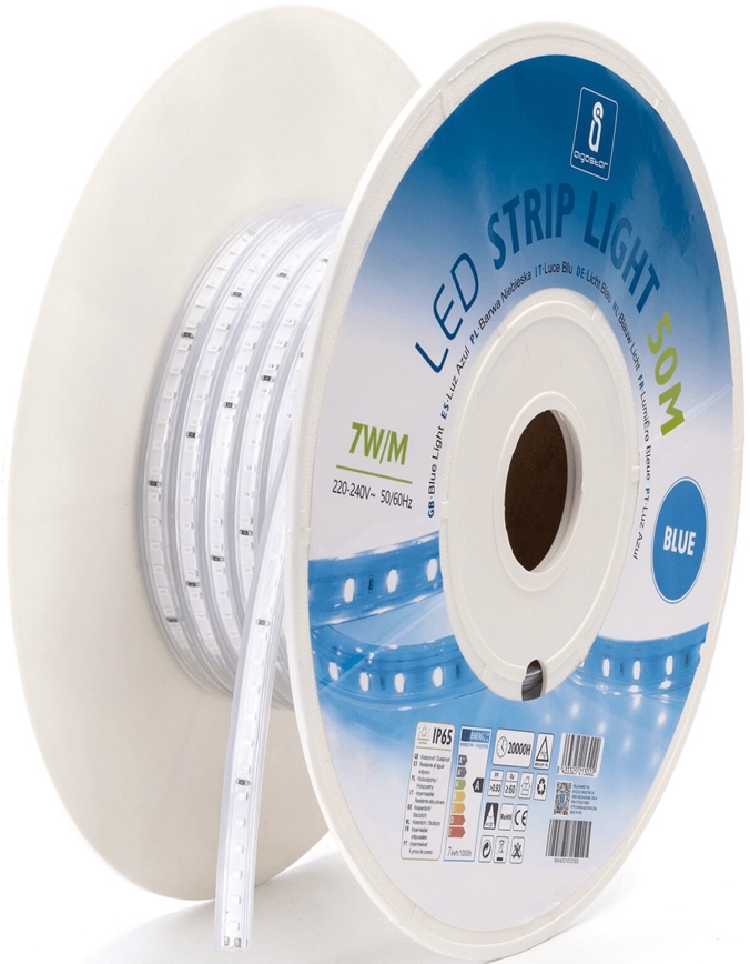 Aigostar - LED Strip LED/350W/230V 50m blauw IP65