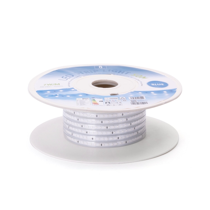 Aigostar - LED Strip LED/350W/230V 50m blauw IP65