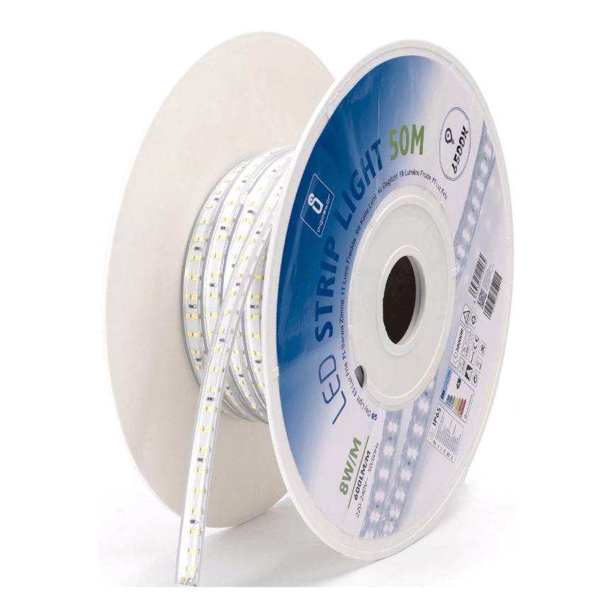 Aigostar - LED-strip LED/400W/230V 50 m 6500K IP65