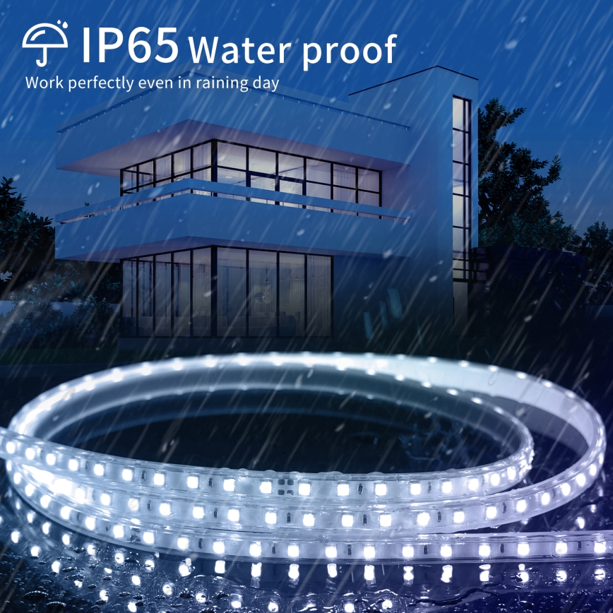 Aigostar - LED Strip LED/400W/230V 50m 3000K IP65