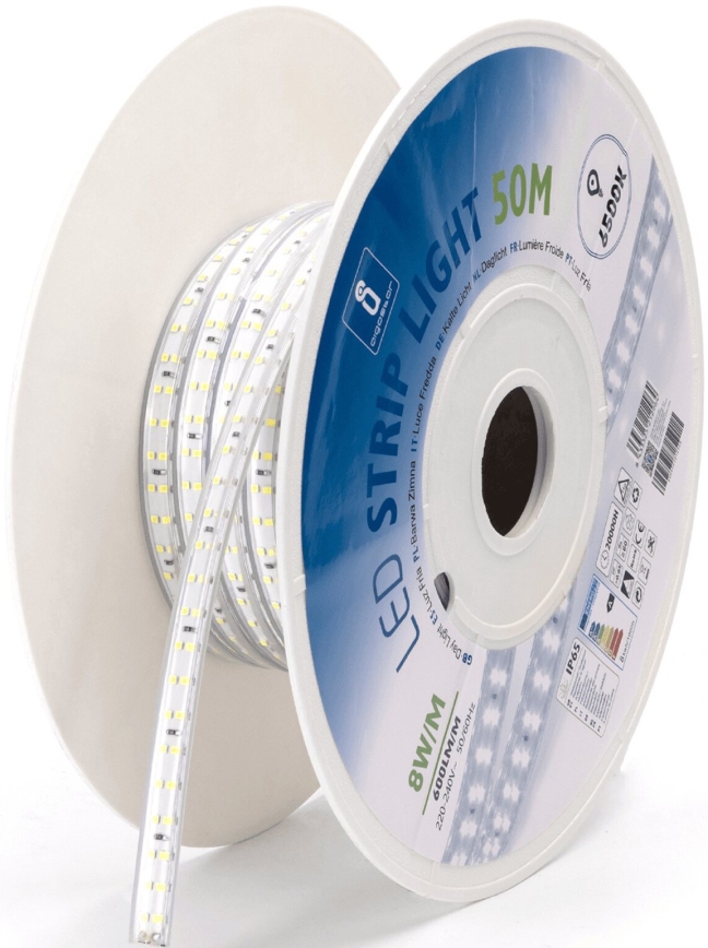 Aigostar - LED Strip LED/400W/230V 50m 6500K IP65