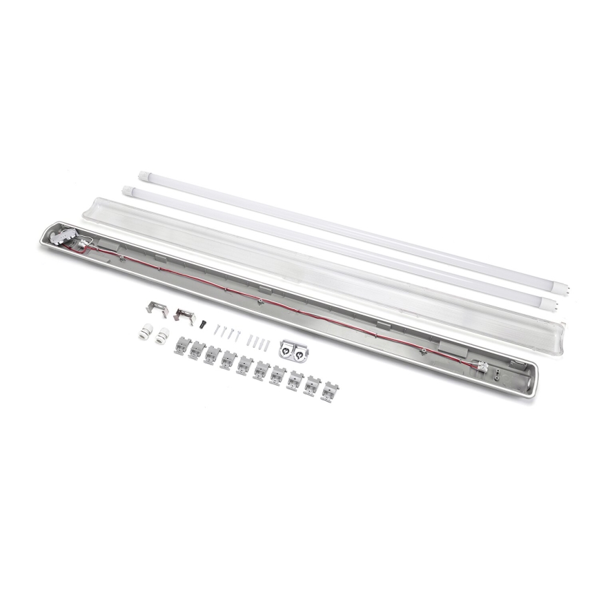Aigostar - LED TL-buis werkverlichting 2xG13/18W/230V 4000K 127,6 cm IP65