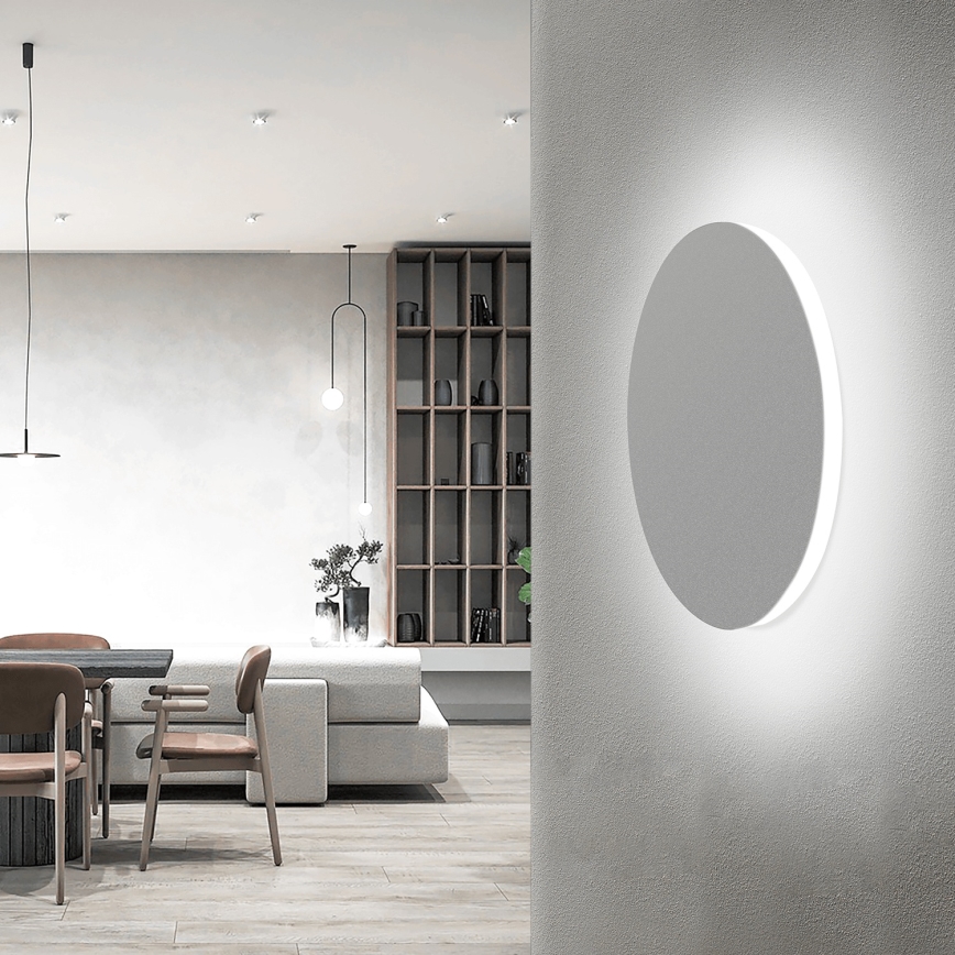 Aigostar - LED-wandlamp 12W/230V 6500K 25 cm wit