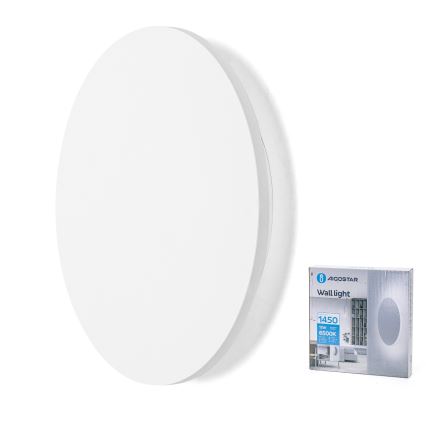 Aigostar - LED-wandlamp 12W/230V 6500K 25 cm wit