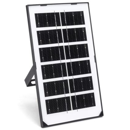 Aigostar - LED solarlamp met sensor LED/35W/12V 3000 mAh 6500K IP65 Ø 10 cm + afstandsbediening