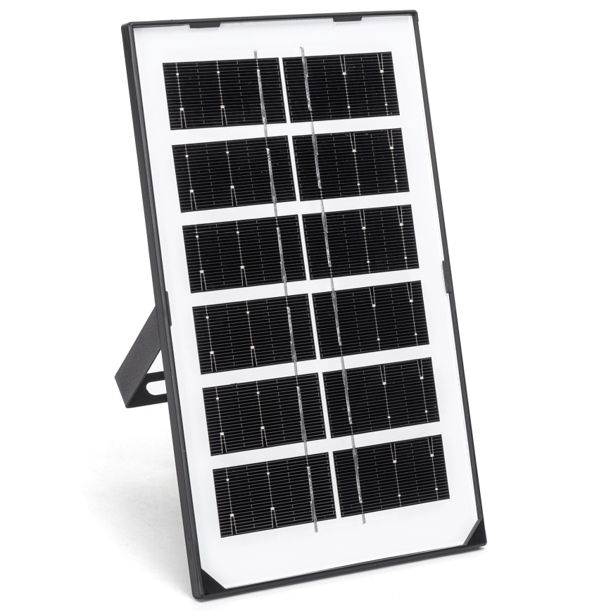 Aigostar - LED solarlamp met sensor LED/35W/12V 3000 mAh 6500K IP65 Ø 10 cm + afstandsbediening