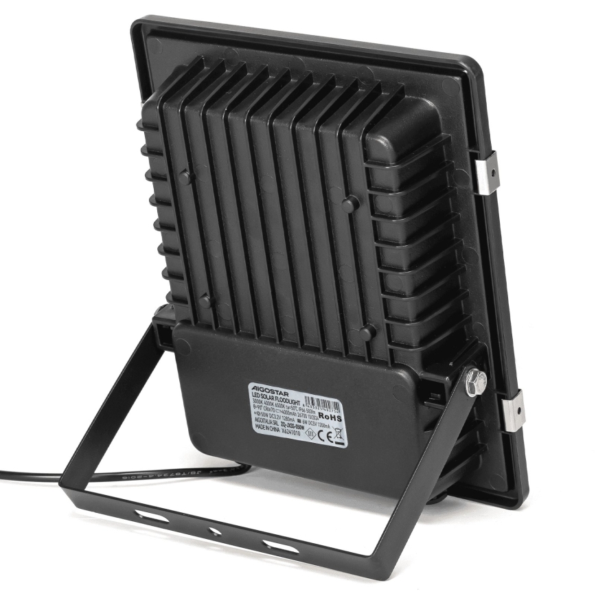 Aigostar - LED Zonne-schijnwerper LED/50W/3,2V 1200mAh 3000K/4000K/6500K IP66 + afstandsbediening