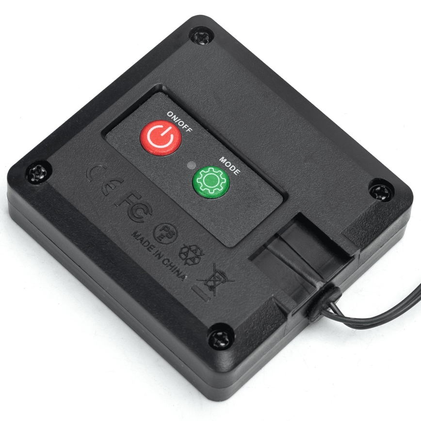 Aigostar - LED Zonne-decoratie 56xLED/2x0,4m IP65 300 mAh warm wit ivy