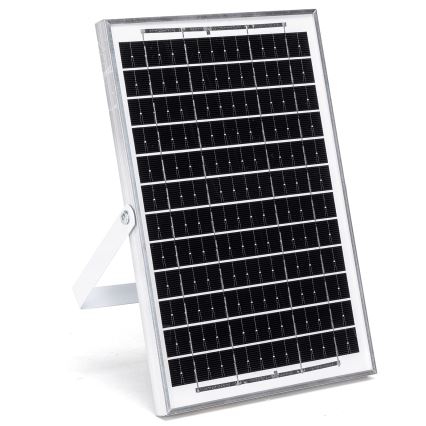 Aigostar - LED-zonnelamp met sensor, 70W/12V, 6000 mAh, 6500K, IP65, Ø 12 cm + afstandsbediening
