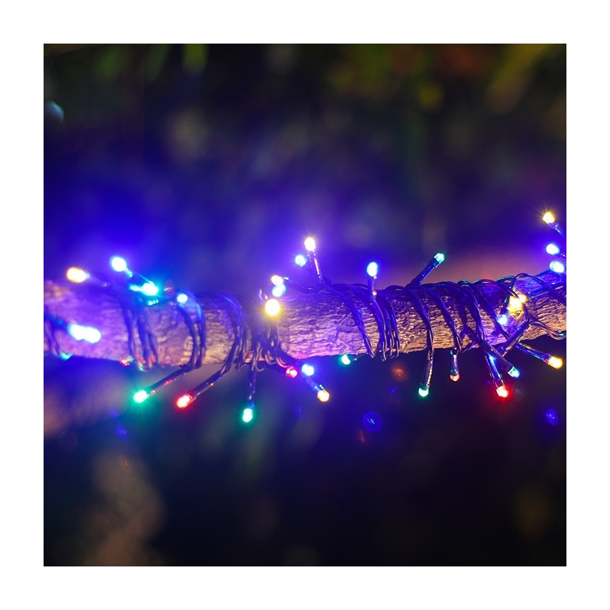 Aigostar - LED Solar kerstverlichting 100xLED/8 functies 12m IP65 multicolor