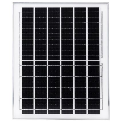 Aigostar - LED-zonnelamp met sensor 2xLED/70W/12V 12000 mAh 6500K Ø 23,5 cm + afstandsbediening