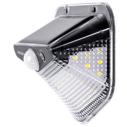 Aigostar - LED-zonneverlichting met sensor LED/3,7V 6500K 500 mAh IP65 zwart