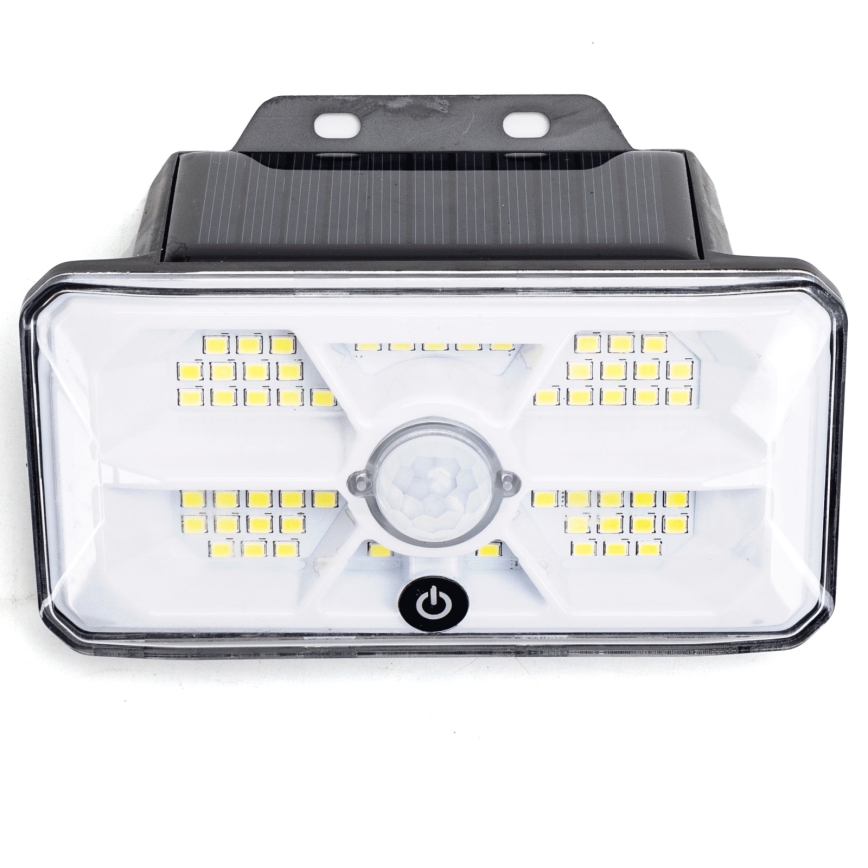 Aigostar - LED-zonnelamp met sensor LED/3,7V 6500K 500 mAh IP65 zwart