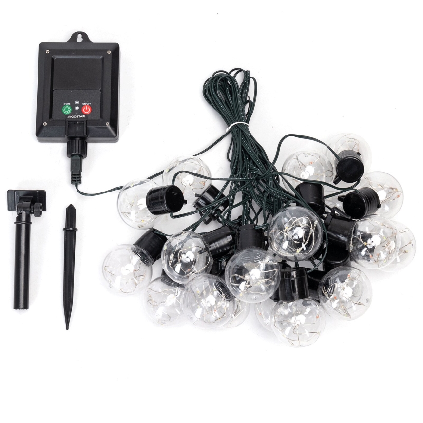 Aigostar - LED-zonneslinger 20x LED / 8 functies, 11,5 m, IP65, meerkleurig