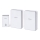 Aigostar - LOT 2x Sonnette sans fil 3xAA/12V IP44 blanc