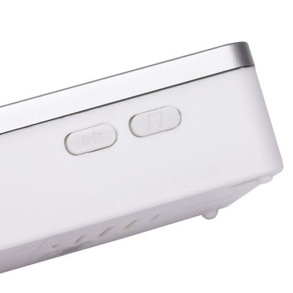 Aigostar - LOT 2x Sonnette sans fil 3xAA/12V IP44 blanc