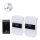 Aigostar - LOT 2x Sonnette sans fil à brancher 230V/12V IP44 blanc/noir