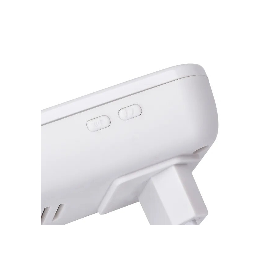 Aigostar - LOT 2x Sonnette sans fil à brancher 230V/12V IP44 blanc/noir