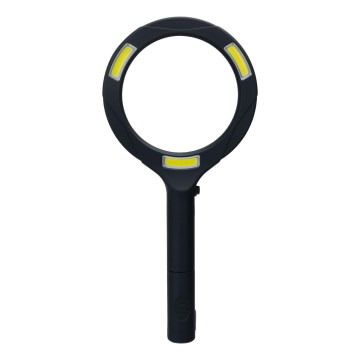 Aigostar - Loupe avec éclairage LED/3W/2xAA IP44