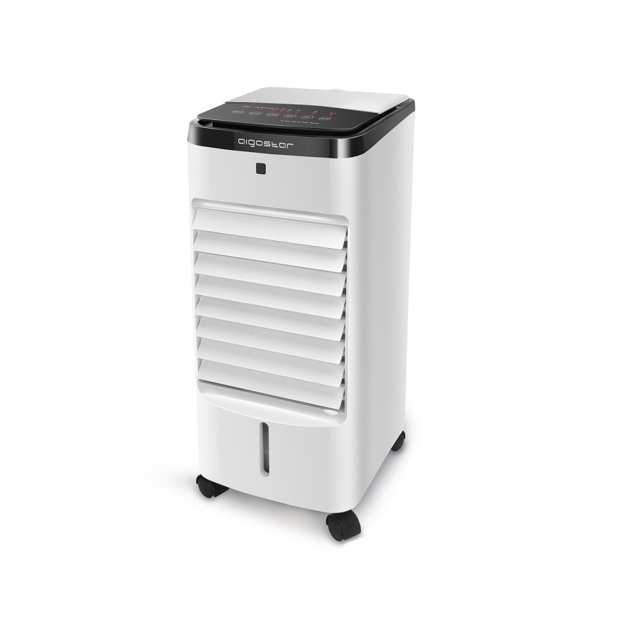Aigostar - Luchtkoeler 60W/230V wit/zwart + afstandsbediening