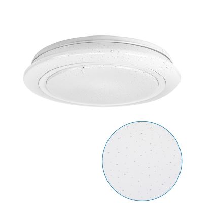 Aigostar- Luminaire RGBW à intensité variable salle de bain LED/39W/230V 50 cm Wi-Fi IP44
