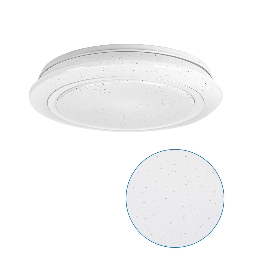 Aigostar- Luminaire RGBW à intensité variable salle de bain LED/39W/230V 50 cm Wi-Fi IP44