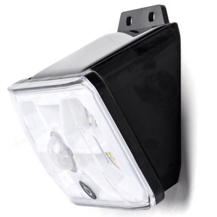 Aigostar - Luminaire solaire LED avec capteur, 3,7 V, 6500 K, 500 mAh, IP65, noir