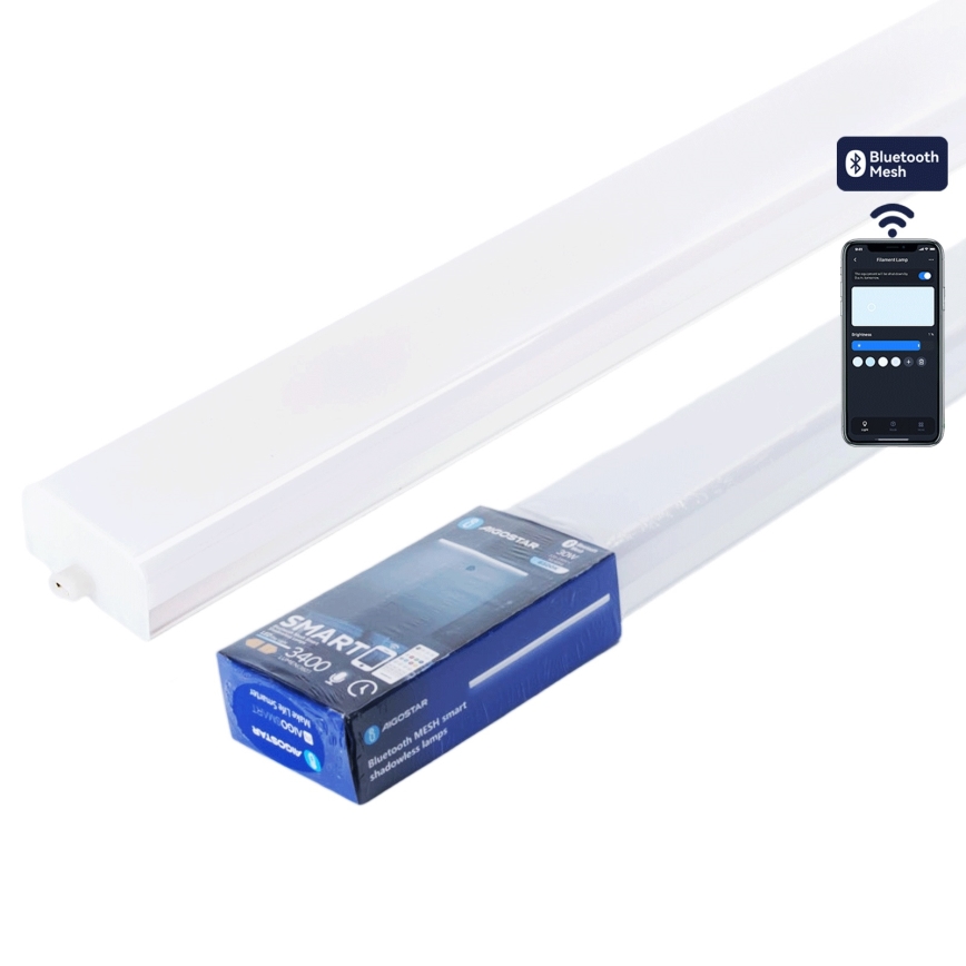 Aigostar - Luminaire tubulaire LED dimmable MESH LED/30W/230V 6500K