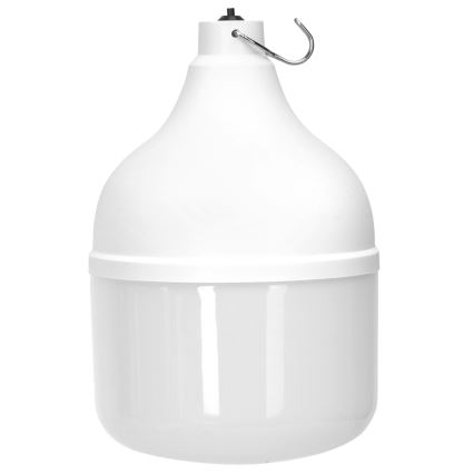 Aigostar - Lustre solaire LED avec capteur LED/70W/12V 6000 mAh 6500K IP65 Ø 12 cm + télécommande