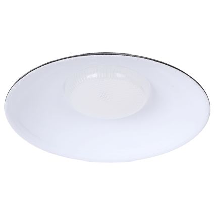 Aigostar - lustre solaire LED avec capteur, 35W/12V, batterie 3000 mAh, 6500K, Ø 15 cm + télécommande