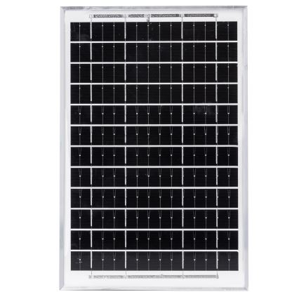 Aigostar - Luminaire solaire LED avec capteur, 70 W/12 V, batterie 6000 mAh, 6500 K, IP65, Ø 23,5 cm + télécommande